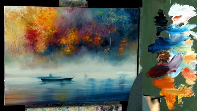 Вебинар по живописи от Ольги Базановой - "Рыбаки". Пишем маслом