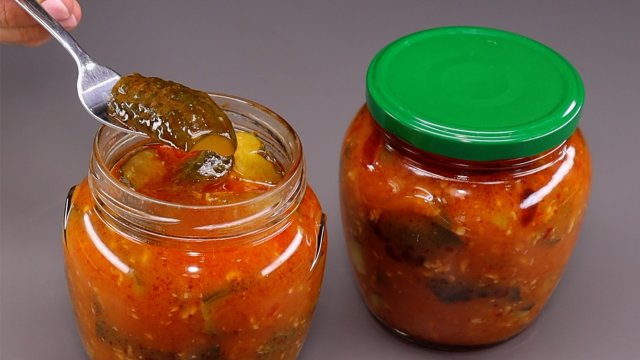 Обалденная Закуска из ОГУРЦОВ ? Моя обязательная ЗАГОТОВКА НА ЗИМУ