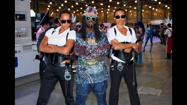 Саймон на выставке «ИгроМир 2012»