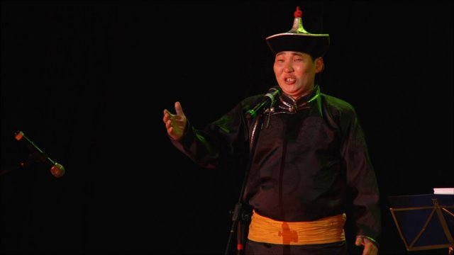 Тув.нар. песня МЕЖЕГЕЙ. солист Э. Тумат. Духовой оркестр Правительства Республики Тыва