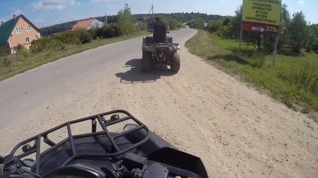 Покатушки на квадроциклах