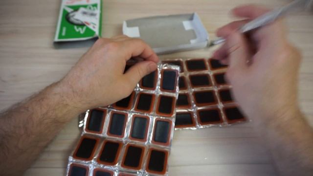 Заплатки для ремонта камеры велосипеда