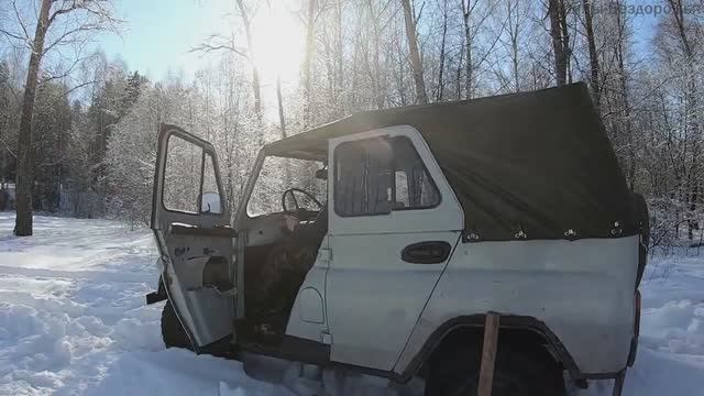 Первый выезд моего УАЗа на бездорожье. Редукторные мосты, подготовка стандарт.
