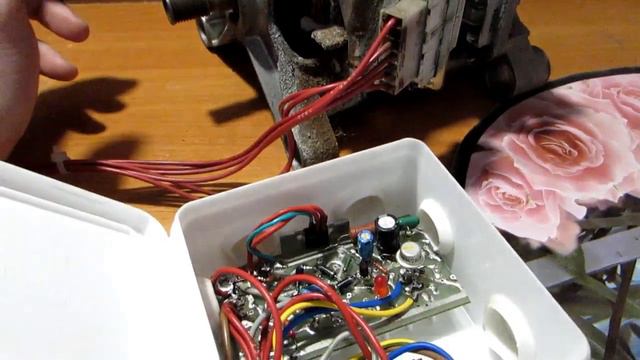 Самодельный регулятор оборотов двигателя от стиралки