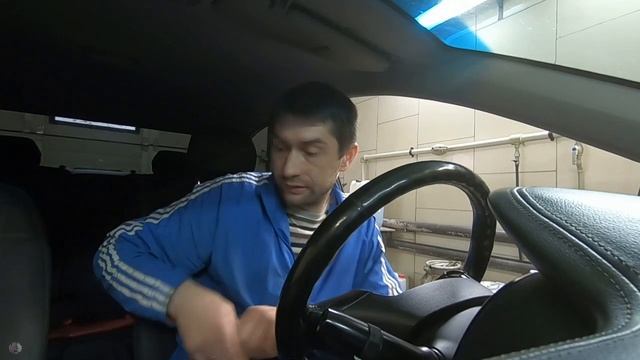 Снятие руля Kia Rio 3