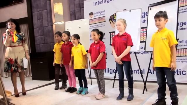 Ментальная арифметика: показательные выступления детей 5-7 лет