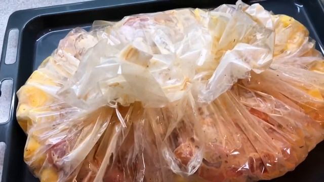 КАРТОШКА С КУРИЦЕЙ В РУКАВЕ. БЫСТРО, ПРОСТО И ВКУСНО! #картошка #курица