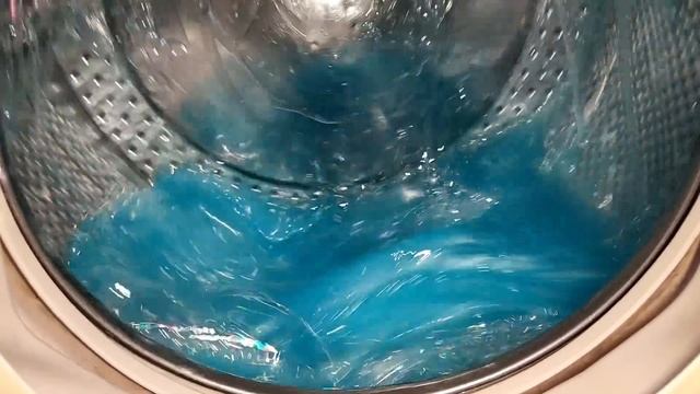 Experiment - 10 liters of  Dish Soap  - in a Washing Machine - NO WATER