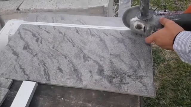 Как отрезать плитку болгаркой
