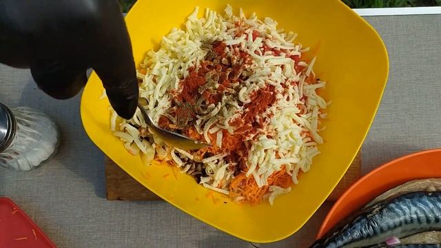 Фаршированная скумбрия