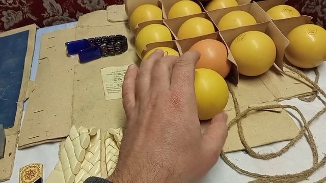 Немного Инфы о Бильярдных Шарах для Чëток. Погоны из Шара!!!
