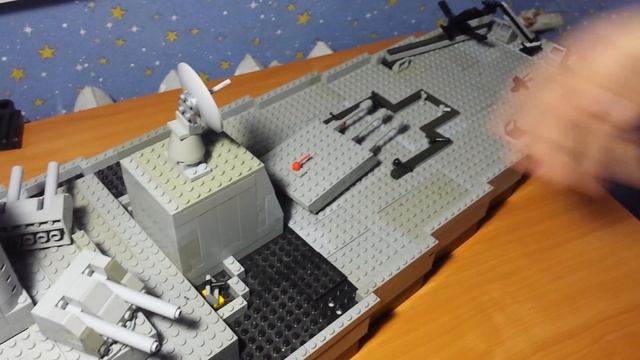 лего военный корабль линкор Миссури  ★ Лего Андрей