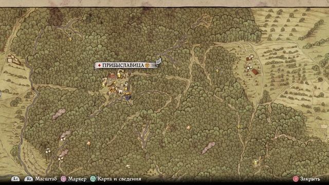 Kingdom Come: Deliverance ВСЕ МЕСТА ОХОТЫ НА КАРТЕ. Полностью открытая карта.