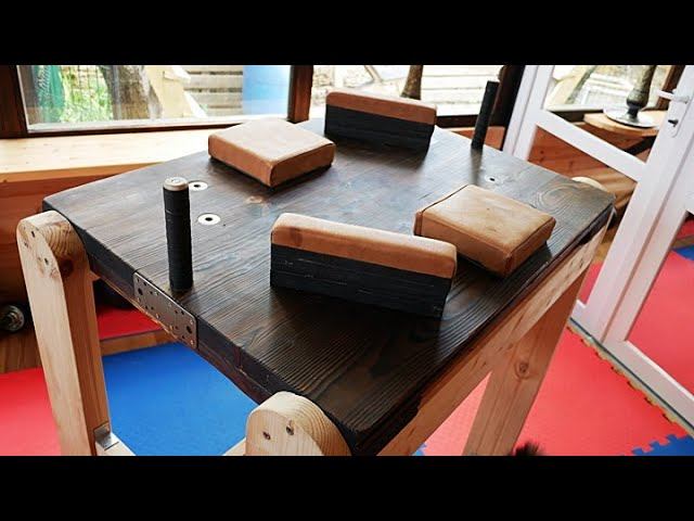 Стол для АРМРЕСТЛИНГА своими руками \ из досок \ без сварки