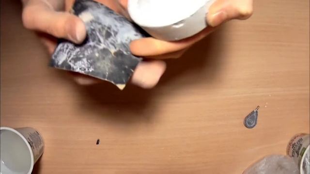 Изготовление гипсовой формы для литья свинцовых грузил. Часть 1