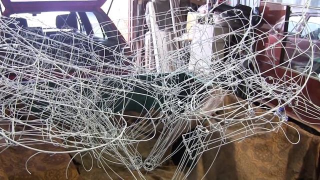 Новогодние олени из проволоки изделия из металла