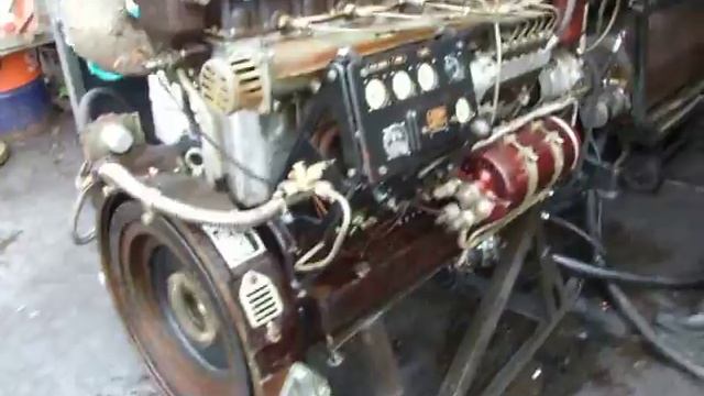 двигатель судовой 3Д6