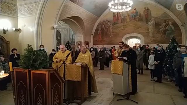 Прямая трансляция. Новогодний молебен, 31 Декабря, 18 ч.
