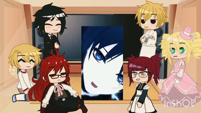 Реакция персонажей "тёмного дворецкого" на будущую жизнь Сиэля/скарамучча||тд × genshin Impact||