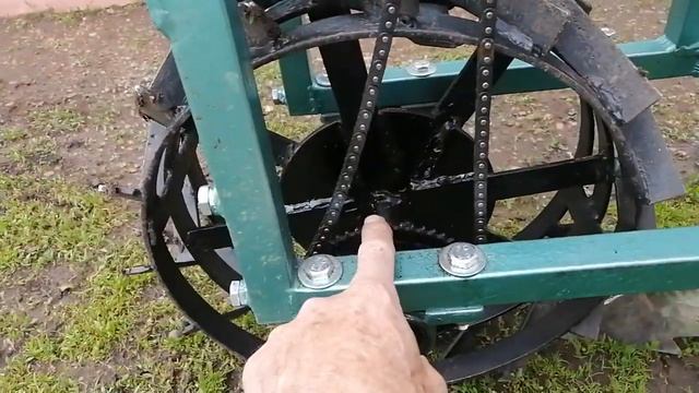 Переделка привода мотоокучника