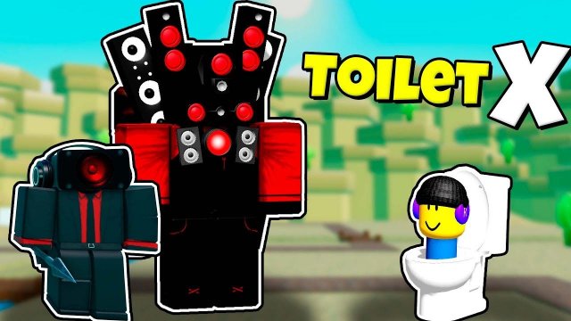ТИТАН СПИКЕР МЕН И СПИКЕР МЕН С КОПЬЕМ ПРОТИВ СКИБИДИ ТУАЛЕТОВ В Toilet Defense Simulator X РОБЛОКС