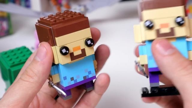 ЛЕГО МАЙНКРАФТ РОБОТ и СКЕЛЕТ ГИГАНТ - упоротый Minecraft