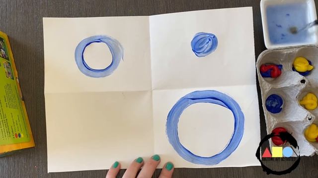 Kandinsky Art Lesson The Noisy Paint Box Circle Painting