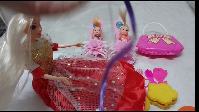 5minutes satisfying &Combing the dolls hair