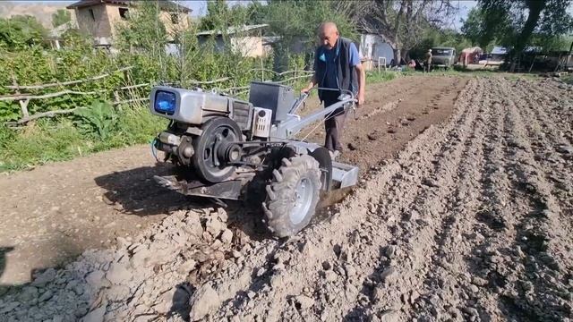 Мотоблок Скаут 15 DE почва фреза. 2022.04.29