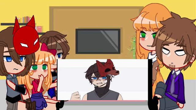 ~ реакция семьи афтона на Майкла ~