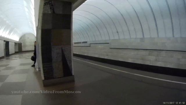 Метро. Люблинско-Дмитровская линия. Все станции. (короткая версия без перегонов) // 2017