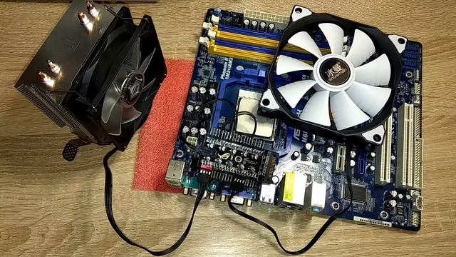 Подключение PWM хаба, и 4Pin вентиляторов к материнской плате.