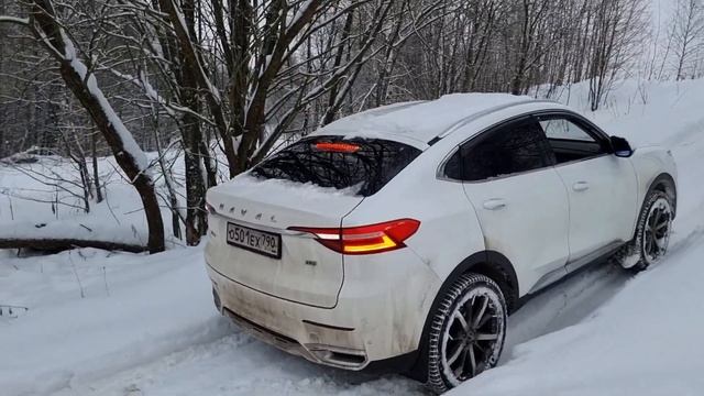 По снегу и в гору, Haval f7x.
