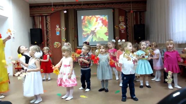 "Листик - листок" муз. Евтодьевой Аллы