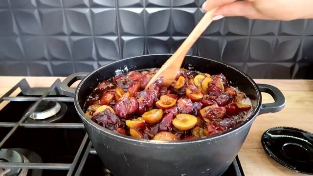 ВАРЕНЬЕ "СЛИВА В ШОКОЛАДЕ" уходит первым * ВАРЕНЬЕ ИЗ СЛИВ 2 ВИДА #chocolateplumjam *Julia's recipe