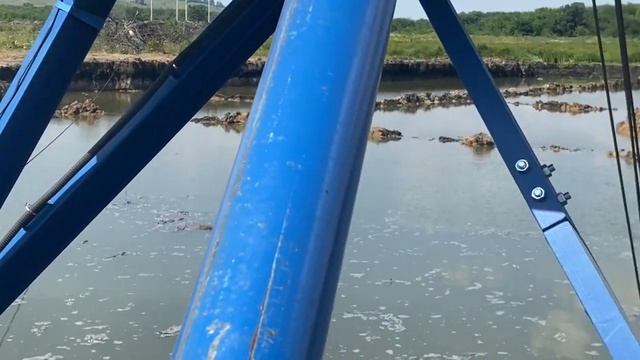 Работа земснаряда. Добыча ПГС.