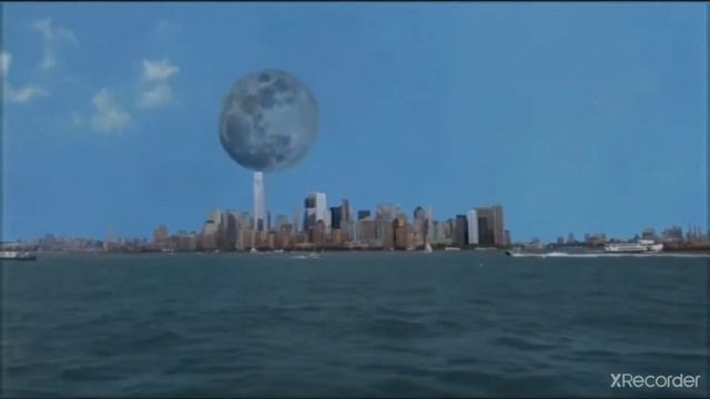 ЛУНА УПАЛА НА ЗЕМЛЮ!!!!