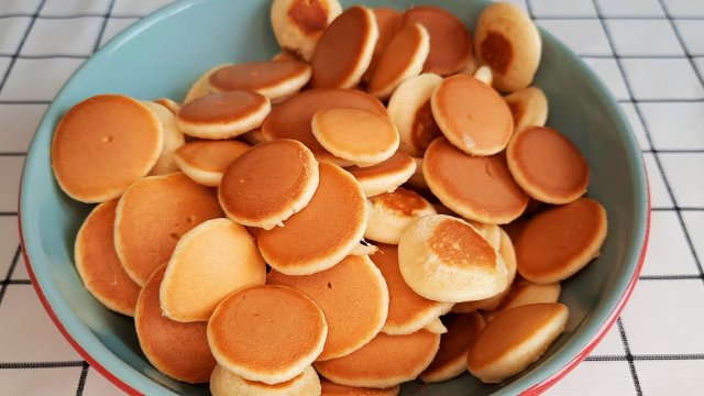 Очень вкусные МИНИ ПАНКЕЙКИ на завтрак . Как сделать МИНИ ПАНКЕЙКИ