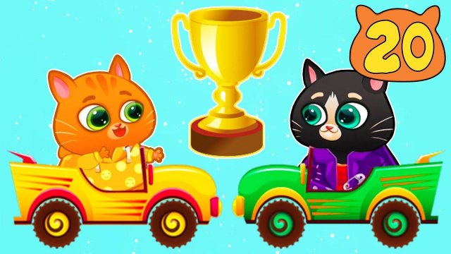 Суровый КОТИК БУБУ №20. Новая машина Бубу. МУЛЬТФИЛЬМ про котят на канале Хвостик ТВ