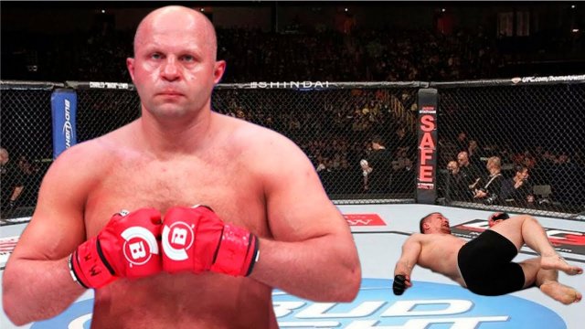 Бои, когда Федор Емельяненко просто уничтожал своих соперников