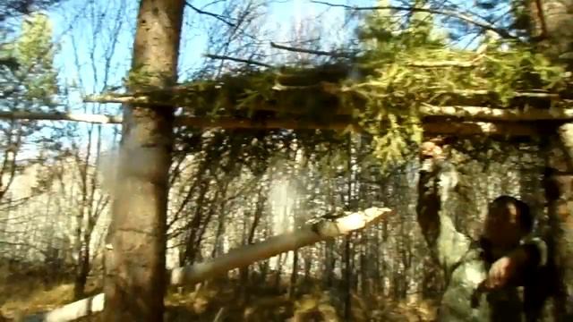 Наш вариант установки капканов на соболя