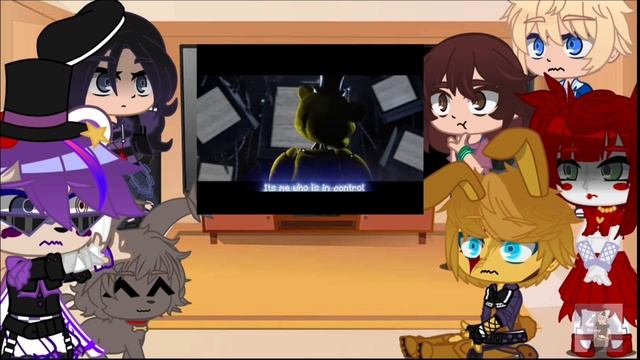 Fazbears frights  react to FNaF song, ‘Welcome Back’ //Song by TryHardNinja //