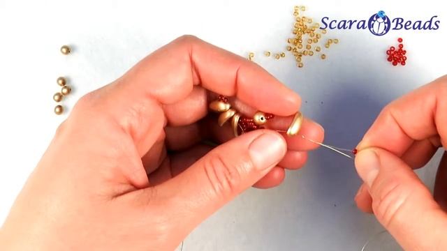 Бисероплетение для начинающих. Ангел из Бисера и Бусин "Chilli"