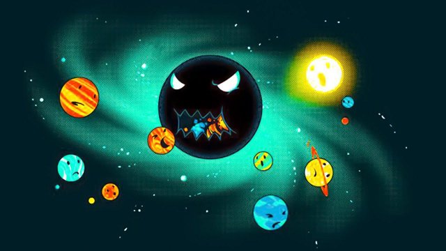ЧЕРНАЯ ДЫРА съела вселенную. ИГРА Tasty Planet Forever №8 на Хвостик ТВ