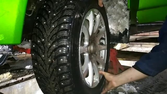 Люфт переднего ступичного подшипника Приора