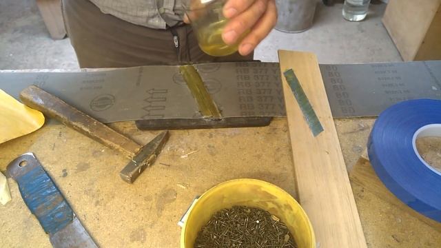 Склейка абразивных лент