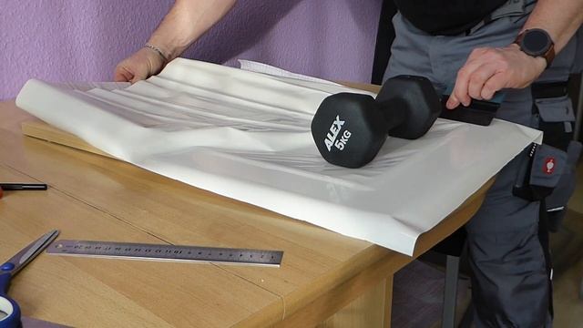 Как обновить кухонный гарнитур своими руками. Оклейка кухни пленкой.