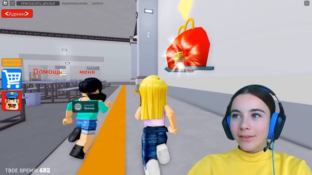 ПОБЕГ ОТ ПОЛИЦЕЙСКОЙ СЕМЬИ БРУНО в ROBLOX!