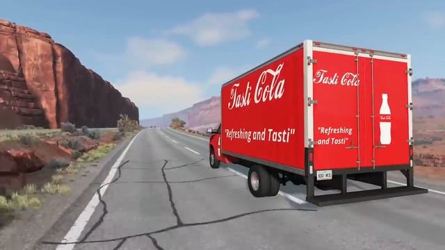 Cars vs Giant Pit Sinkhole - BeamNG Drive