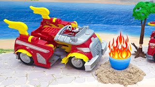 Мультики с игрушками Щенячий патруль плохой и добрый Маршал!.mp4